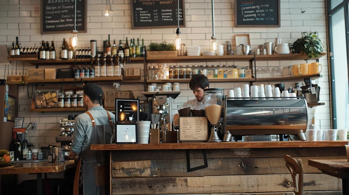 Local coffee shop in Milwaukee showcasing Google Business Profile for SEO