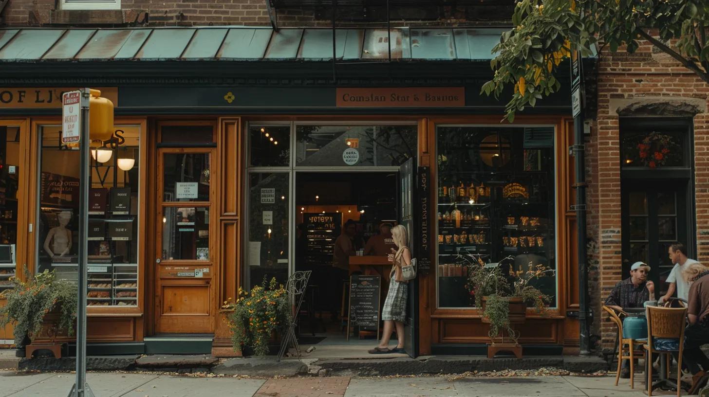 Local business storefront highlighting community engagement and local SEO strategies