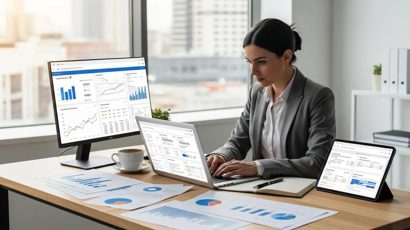 Local SEO expert analyzing data to enhance Google Business Profile performance
